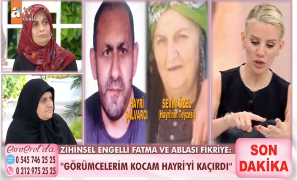 esra erol da hayri salvarci kimdir fatma salvarci kimdir hayri salvarci olayi nedir fatma salvarci olayi nedir